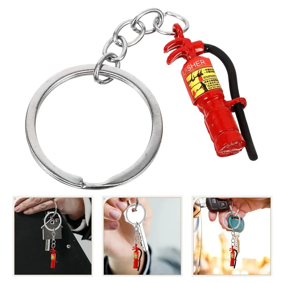 Fire Extinguisher Small - Mini llavero con colgante de extintor