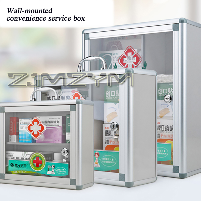 Botiquín portátil de aleación  - Medicine Cabinet Lock reseña y precio