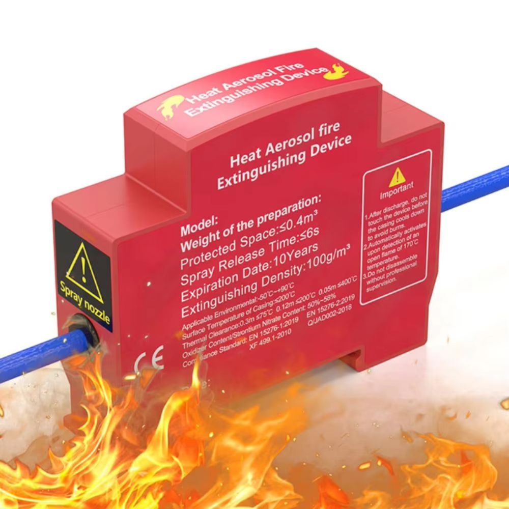 Dispositivo Ignífugo de Doble  - Fire Extinguisher Small reseña y precio